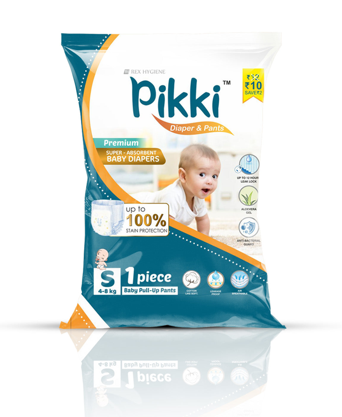 Pikki Baby Diaper Premium Pants Small-01