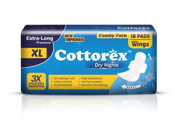 Cottorex Family Pack Dry Nights XL-18