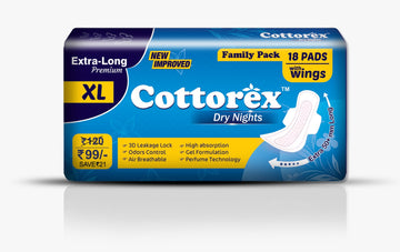 Cottorex Family Pack Dry Nights XL-18