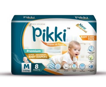 Pikki Baby Diaper Premium Pants Medium-8
